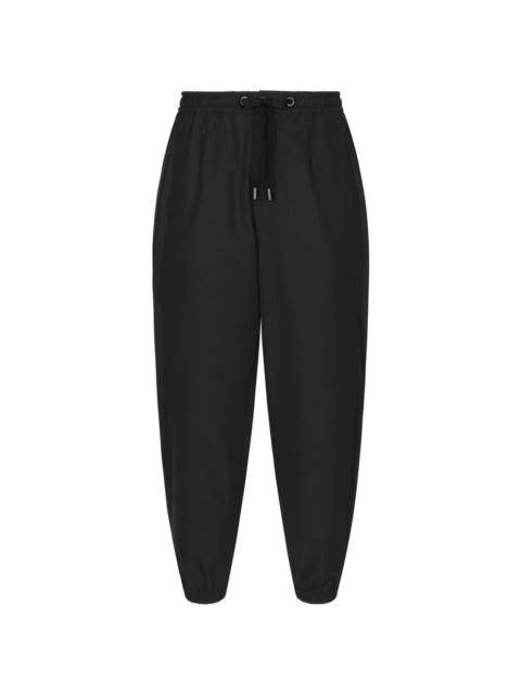 Dolce & Gabbana drawstring-waist cotton track pants