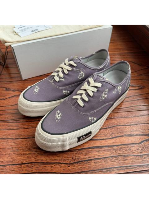 visvim Visvim 22aw LOGAN DECK LO ROADSTER Canvas Purple Shoes