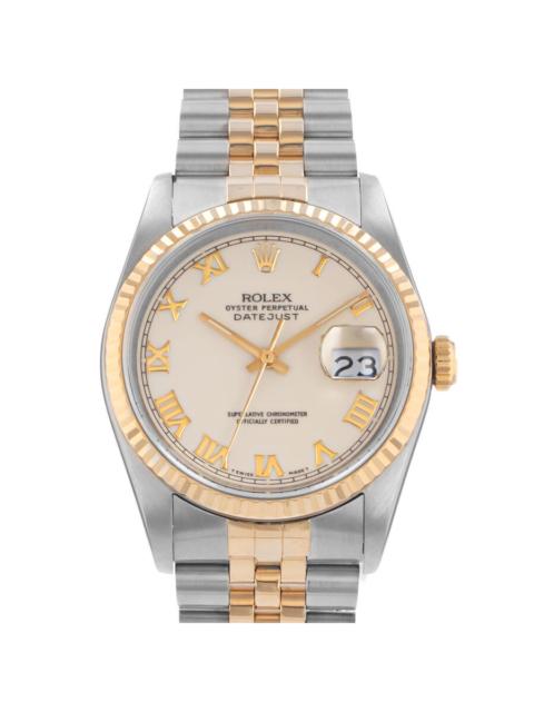 ROLEX Pre-owned Rolex Datejust 36 Automatic Chronometer Men's Watch 16233 IRJ