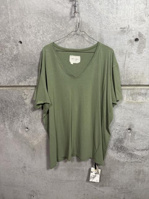 Greg Lauren $290 Greg Lauren Green V Neck Tee