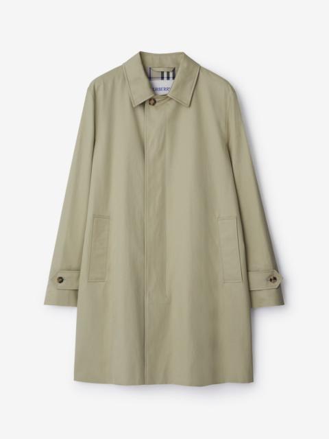 Long Gabardine Car Coat