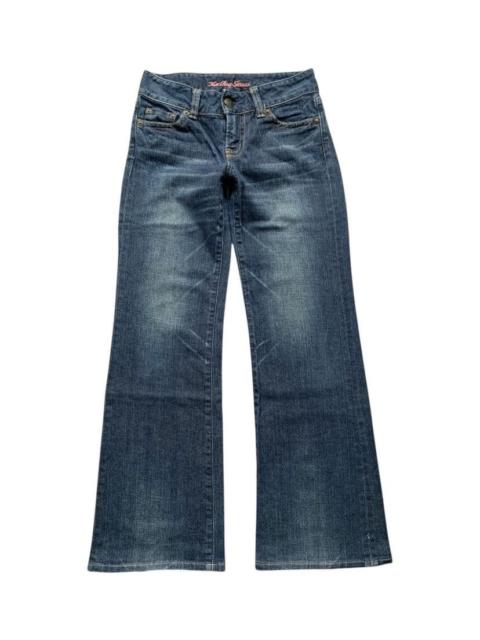 Other Designers If Six Was Nine - Sick Kariang Washed Flared Distressed Denim