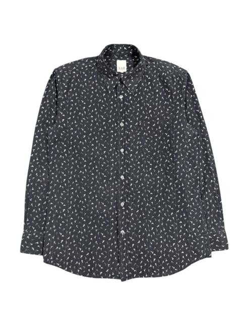 Yohji Yamamoto A.A.R Yohji Yamamoto Printed Shirt Button Ups Designer