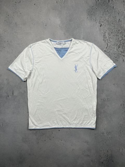 SAINT LAURENT Vintage Yves Saint Laurent Pour Homme Crewneck T-shirt 90s