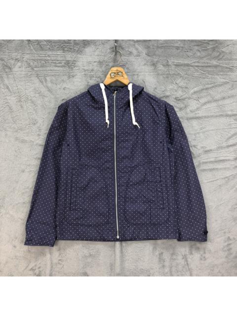 Other Designers Uniqlo - Uniqlo Purple Polka Dot Hooded Jacket #4529-157