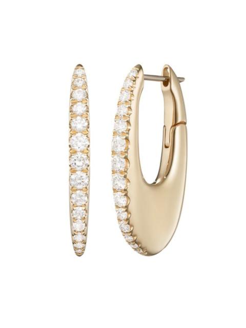MELISSA KAYE Medium Lulu Hoop Earrings