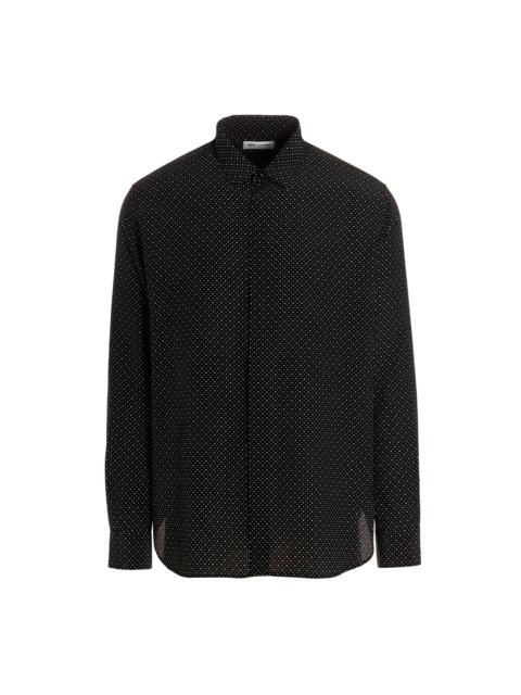 SAINT LAURENT Polka dot shirt