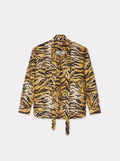 KENZO 'KENZO Tiger' bow shirt in cotton