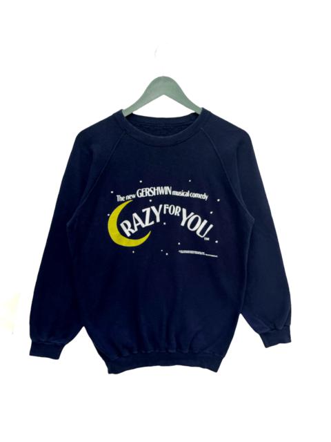 Other Designers Vintage - Vintage 1991 Musical Comedy Crazy For You Sweatshirt