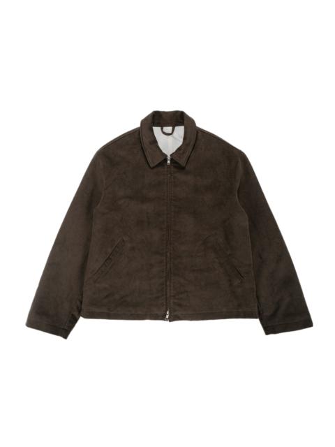 JAMES COWARD Site Jacket Dark Brown Cotton Moleskin