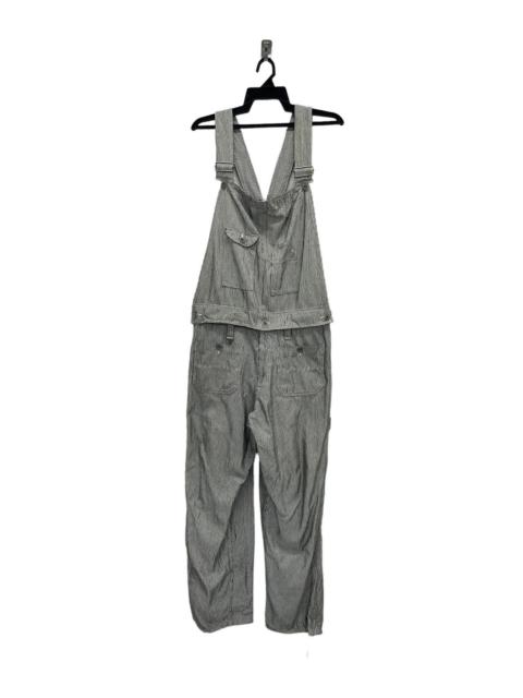 Other Designers Whiz Limited x LUMP Co. Japanese Hickory Stripe Overalls