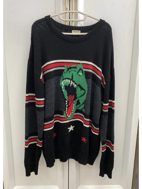 SAINT LAURENT Saint Laurent Paris Dinosaur Sweater
