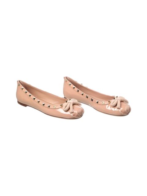 Valentino Valentino Rockstud Patent Ballerina Flat (Authentic Pre-Loved)