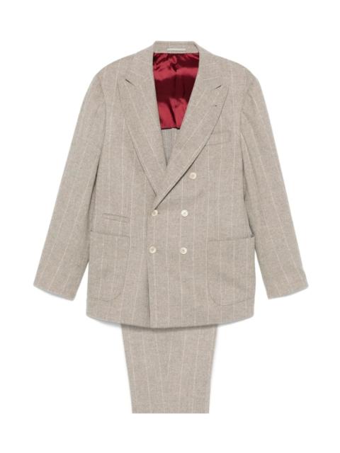 Brunello Cucinelli PINSTRIPED SUIT