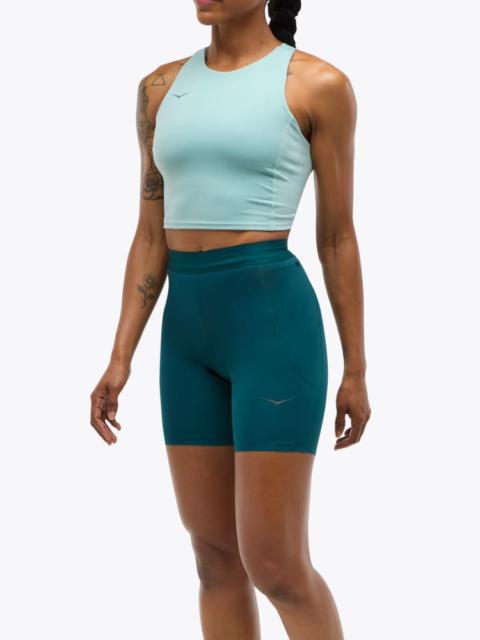 HOKA Women's Novafly 6" Knit Short in Blue Twilight