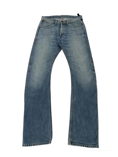 Other Designers Wjk curved banana flare jeans