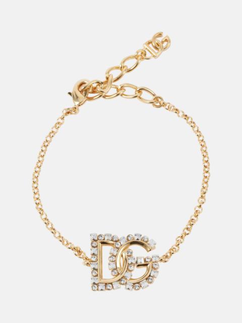 Dolce & Gabbana DG crystal-embellished bracelet