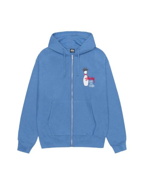 Stüssy Stussy Kingpin Zip Hoodie 'Pacific'