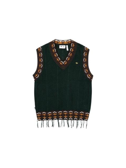 adidas adidas x CLOT Knit Vest Green Night