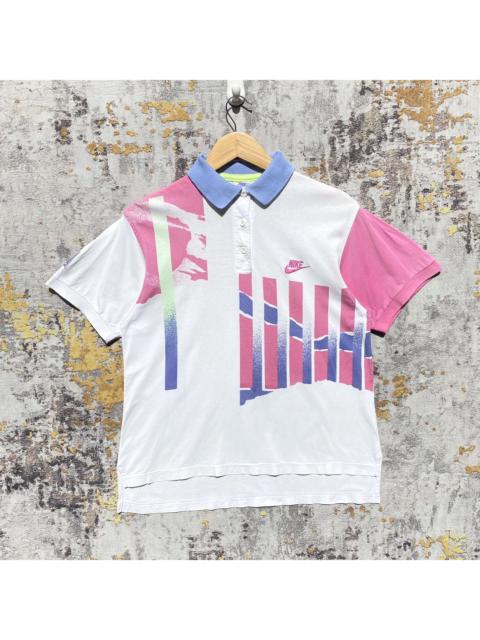 Nike Vintage Nike Agassi Challence Court Polo Shirt Distressed