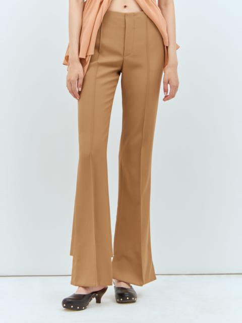 Chloé Boken-Heel Slim Pants