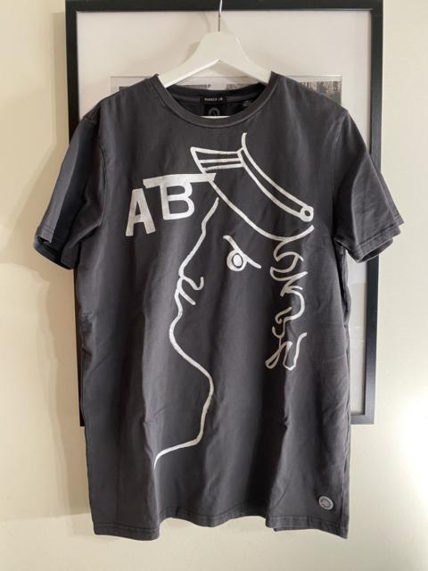 Other Designers Scotch & Soda Charcoal Graphic T-Shirt