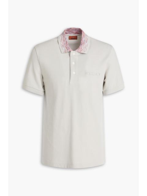 Missoni Cotton-piqué polo shirt