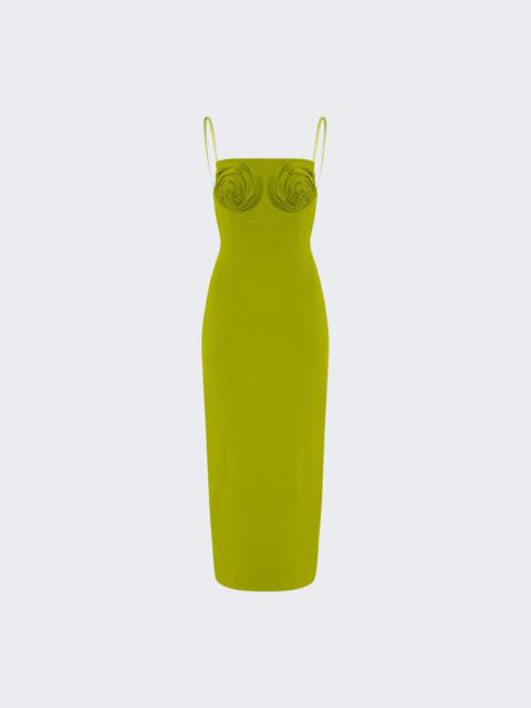 Jean Paul Gaultier Green Conical Bra Cup Dress Acid Green