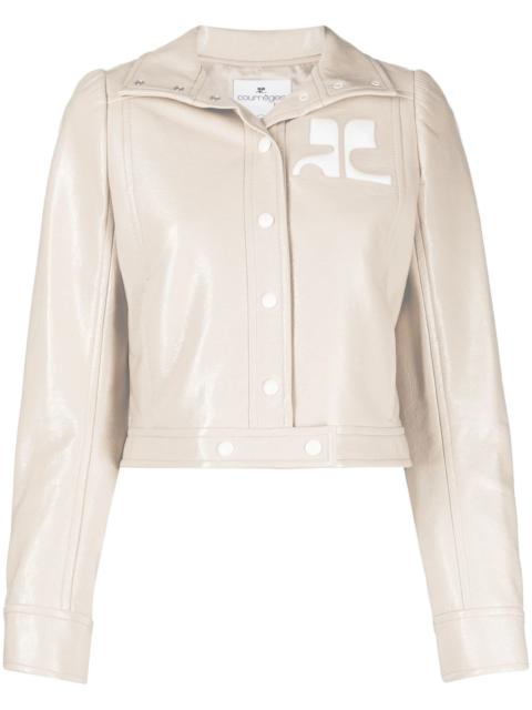 courrèges Reedition Vinyl Jacket