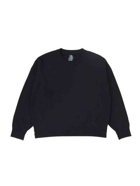visvim JUMBO SB SWEAT L/S BLACK