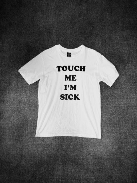NUMBER (N)INE Number (n)ine “touch Me I'm Sick" Slogan Short Sleeve Top