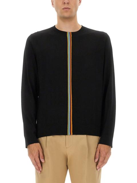 Paul Smith Paul Smith Men Jersey With Striped Detail