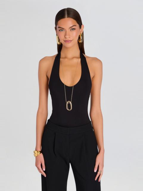 RETROFÊTE BAMBOO HALTER BODYSUIT