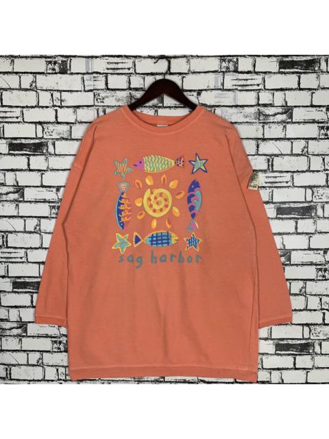 Other Designers Vintage Sog Hat Bot Big Print Made in Usa Sweatshirt