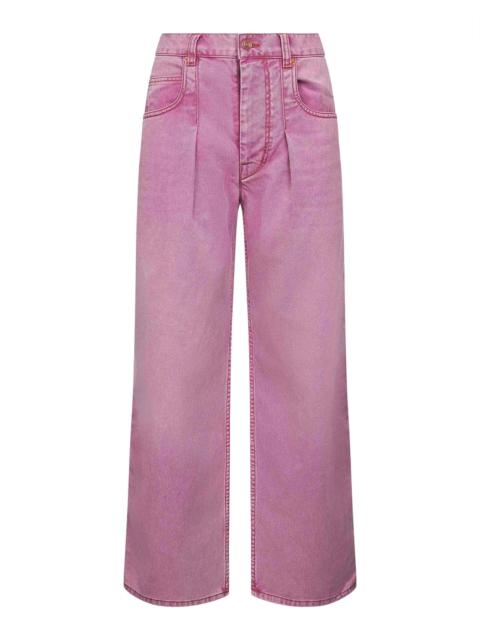 Isabel Marant Isabel Marant Women Pink Denim Rodaynaf Jeans