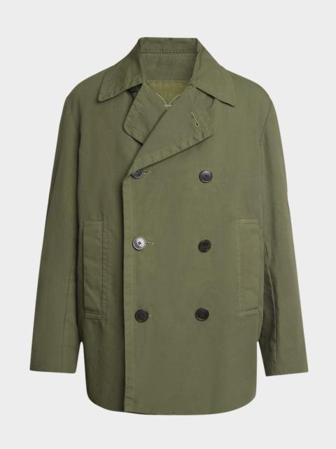 Men's Razel Double-Breasted Short Coat