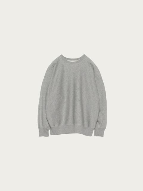 Nanamica Crew Neck Sweat Shirt - Heather Grey