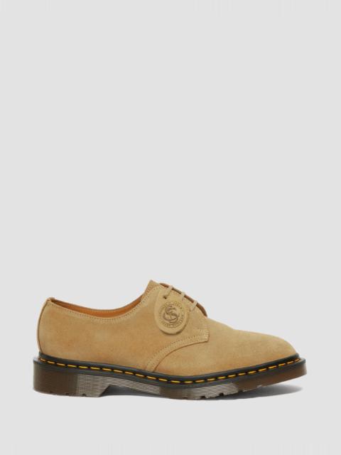 Dr. Martens 1461 Made in England Buck Suede Oxford Shoes