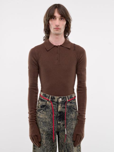 Marni Cashmere Full-Length Gloves