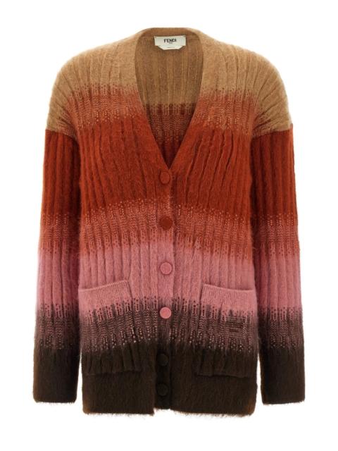 FENDI Fendi Mohair Wool Cardigan