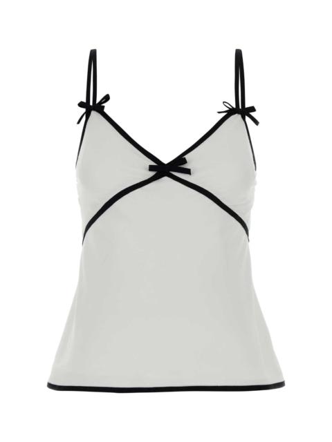 Moschino Moschino Women White Crepe Top