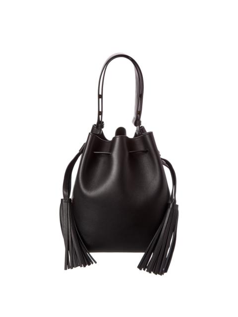 Valentino Valentino VLogo Leather Bucket Bag