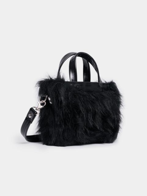 Stutterheim Biblio Mini Faux Bag Opal Black