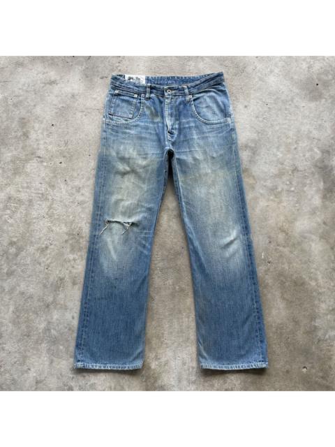 Other Designers Vintage Coney Japan Flare Rusty Denim Distressed Jeans Pants