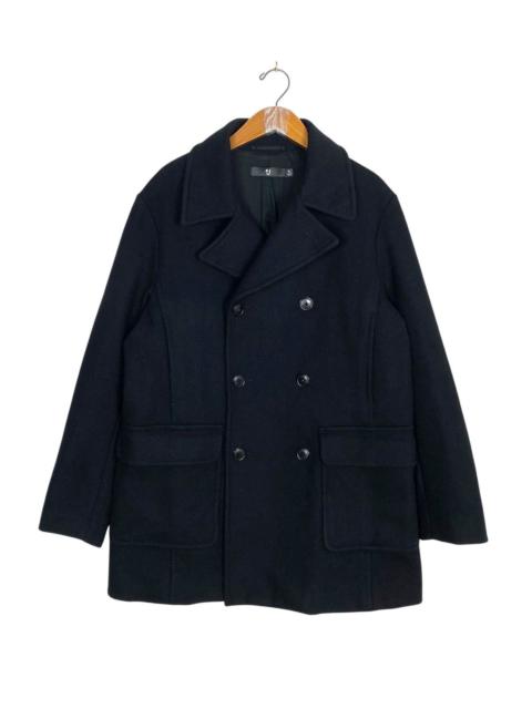 Other Designers Rare‼️ Uniqlo X Jil Sander Double Breasted Wool Pea Coat