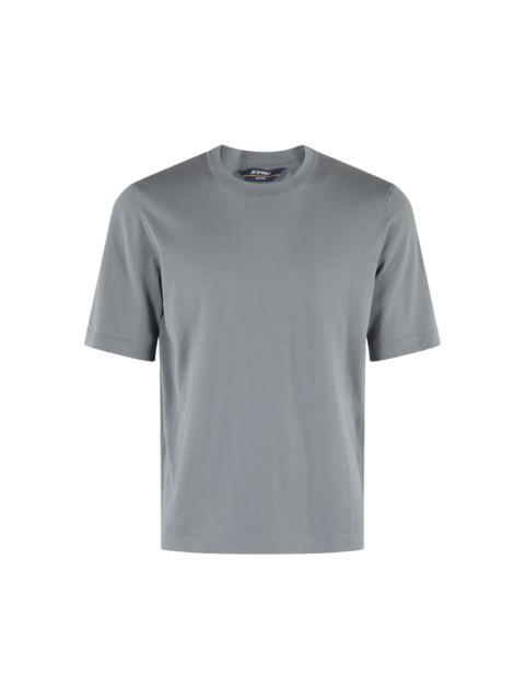 fine-knit T-shirt