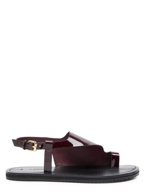 A.EMERY A.emery Milne Patent Leather Sandals