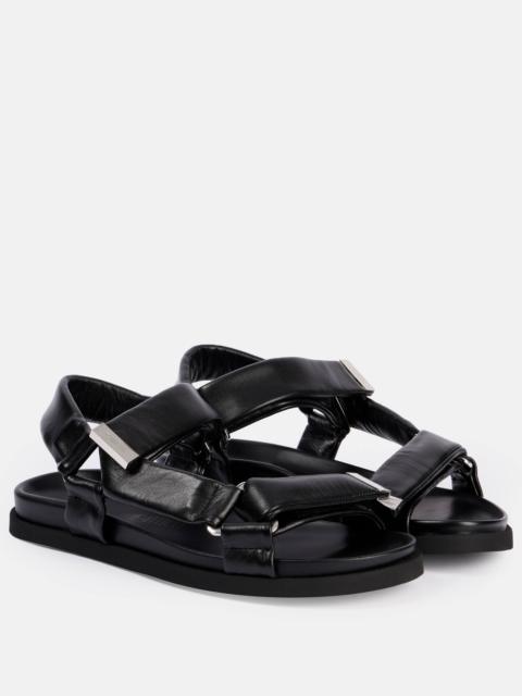 THE ATTICO Salinas leather sandals