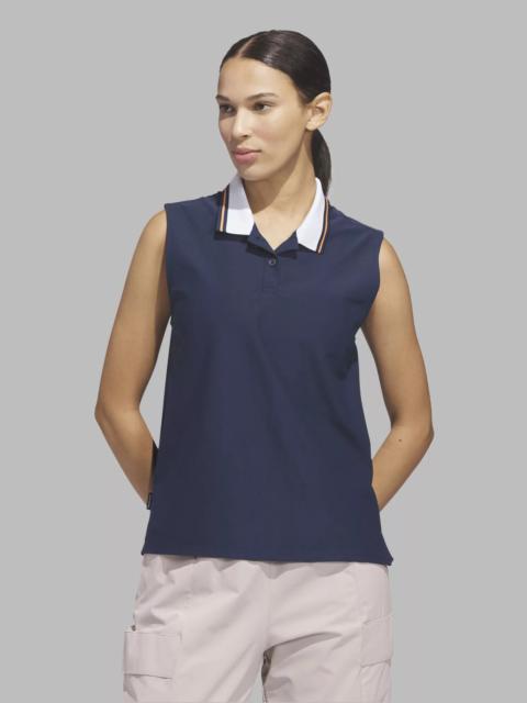 adidas adidas Women's Beyond The Course Twistknit Sleeveless Golf Polo