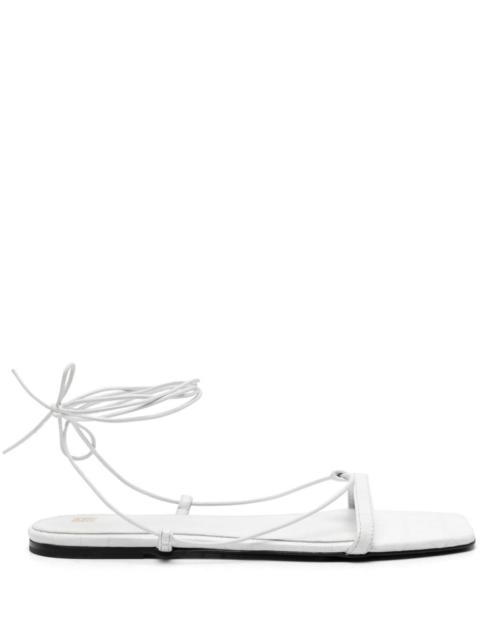 Totême Toteme Women Leather Flat Sandals
